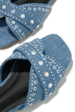 Stetnode Aya Slip On Sandals - Denim