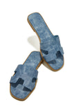 Stetnode Bianka Slip On Sandals - Denim