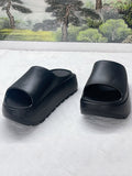 Stetnode Open Toe Platform Shoes Slippers