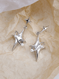 Stetnode Galactic Star Charm Earrings