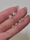 Stetnode Glittering Zircon Mini Star Earring