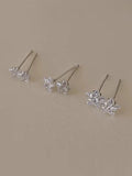 Stetnode Glittering Zircon Mini Star Earring