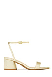 Stetnode Alina Block Mid Heels - Gold