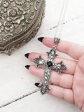 Stetnode Gothic Punk Cross Charm Necklace