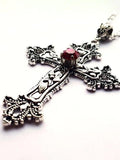 Stetnode Gothic Punk Cross Charm Necklace