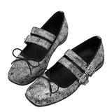 Stetnode Grunge Sleaze Ballet Flats