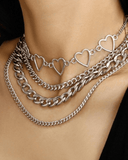 Stetnode Heart Multilayer Necklace