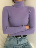 Stetnode High Neck Jumper Knit Top