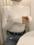 Stetnode High Neck Jumper Knit Top