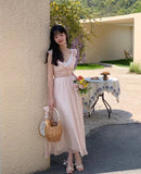 Stetnode Vintage Fairy Ruffle Dress