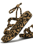 Stetnode Sun Soaked Platform Sandals - Leopard