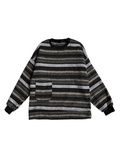 Stetnode Men's Pocket Striped Knit Sweater