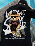 Stetnode Men's Skate Bear Graphic Tee