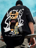 Stetnode Men's Skate Bear Graphic Tee