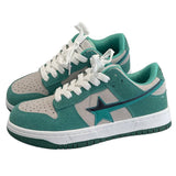 Stetnode back to school Mint Green Star Sneakers