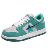 Stetnode back to school Mint Green Star Sneakers