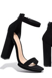 Stetnode New View Block High Heels - Black