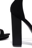 Stetnode New View Block High Heels - Black