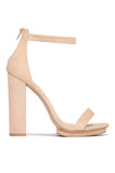 Stetnode New View Block High Heels - Nude