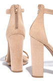 Stetnode New View Block High Heels - Nude