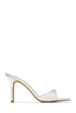 Stetnode Nellie Mid Heel Mules - White