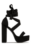 Stetnode Jodi Block Heel Platforms - Black