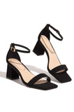 Stetnode Tamia Block Mid Heels - Black