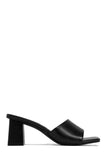 Stetnode Valentine Block Heel Mules - Black