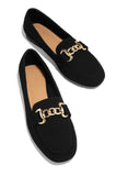 Stetnode CEO Mindset Closed Toe Flats - Black