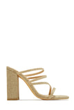 Stetnode Jaziel Block Heel Mules - White