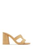 Stetnode Bianka Block Mid Heels - White