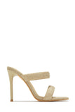 Stetnode Stassie Single Sole High Heel Mules - White