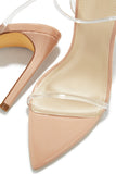 Stetnode Anezia Single Sole High Heels - Clear