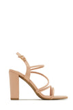 Stetnode Victoria Block Heels - Nude