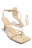 Stetnode Euphoria Espadrille Heels - Nude