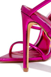 Stetnode Nathalie Around The Ankle Coil High Heels - Pink