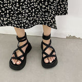 Stetnode Goblincore Platform Sandals