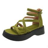 Stetnode Goblincore Platform Sandals