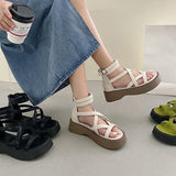 Stetnode Goblincore Platform Sandals