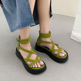 Stetnode Goblincore Platform Sandals