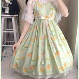 Stetnode Fruit Basket Fairycore Dress