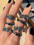 Stetnode Punk Smile & Cry Ring