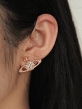 Stetnode Rhinestone Planet Design Earring