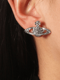 Stetnode Rhinestone Planet Design Earring