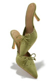 Stetnode  Mule Heel Pumps - Sage