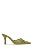 Stetnode  Mule Heel Pumps - Sage