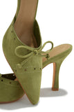 Stetnode  Mule Heel Pumps - Sage