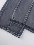 Stetnode Seam Detail Pocket Cargo Jeans