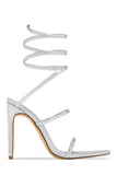 Stetnode Nathalie Around The Ankle Coil High Heels - Gold