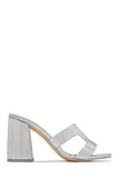 Stetnode Bianka Block Mid Heels - White